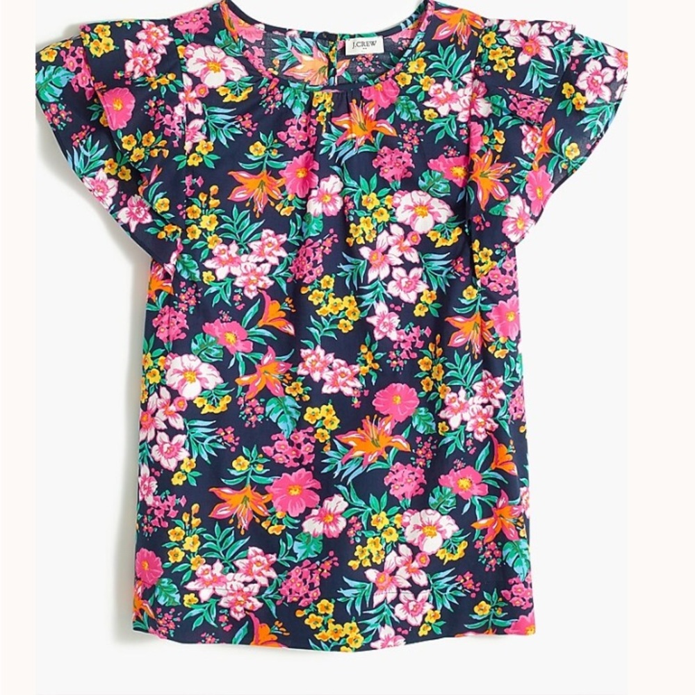 J. Crew Flutter top